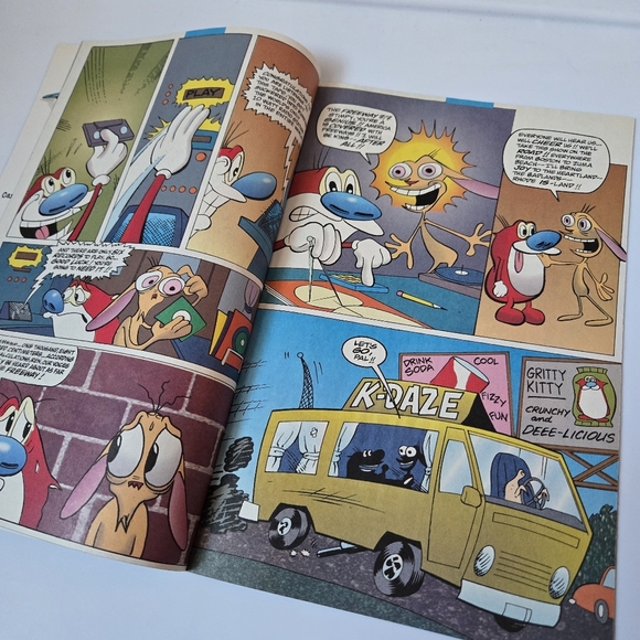 Ren & Stimpy Radio Daze Comic #1 - Picture 5 of 6